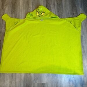 Dr. Seuss Grinch hooded blanket